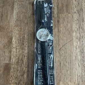 Mens Lady Liberty Commemorative Steel Wrist Watch